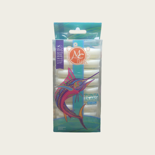 Punta de Arco Pronunciada Natural (200pz)