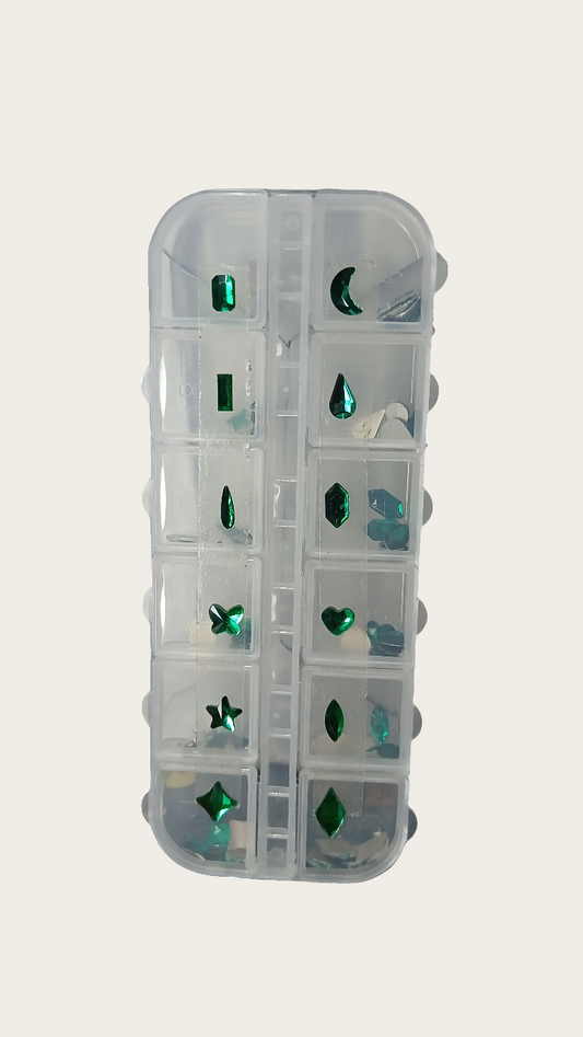 Piedra Mix Figura (Verde)