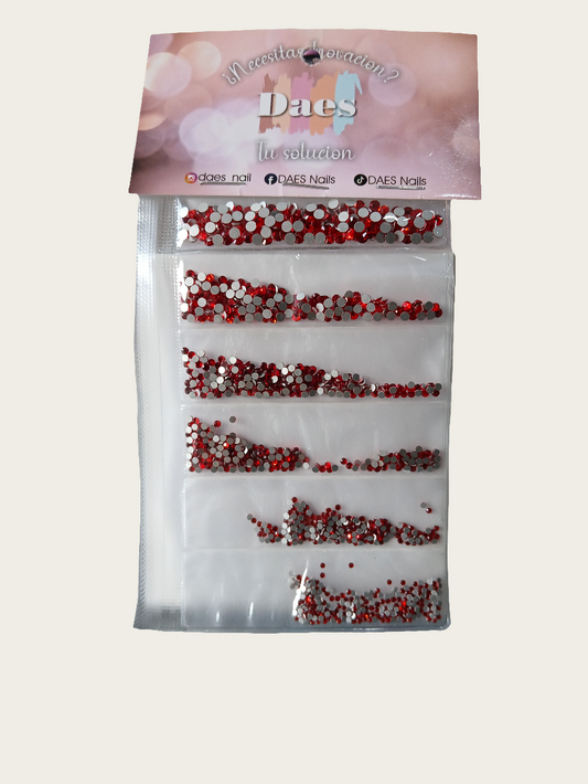 Piedra Mix (Rojo)