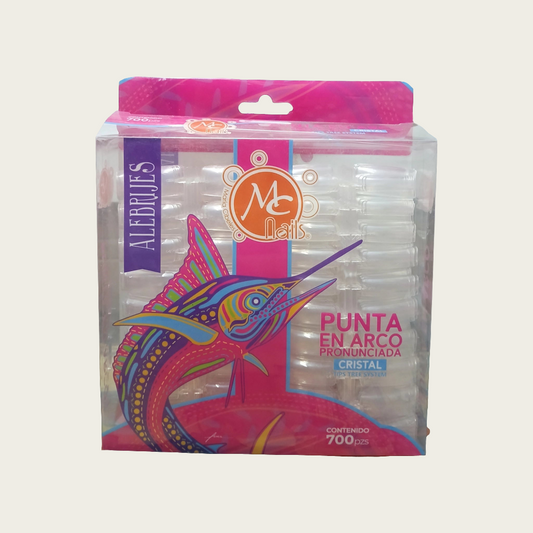 Punta de Arco Pronunciada Cristal (700pz)